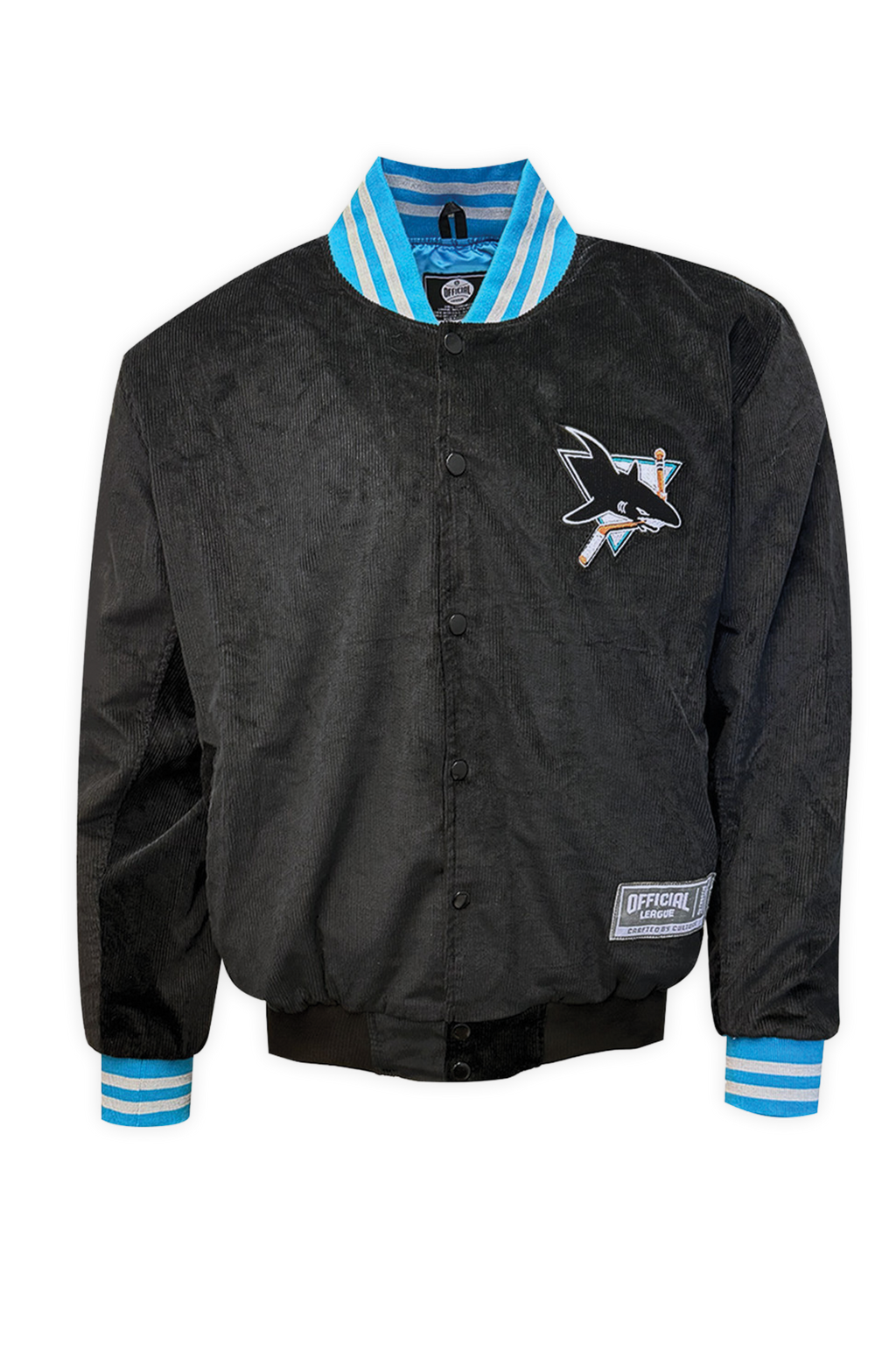 San Jose Sharks ] Retro Cord Jacket – Official League