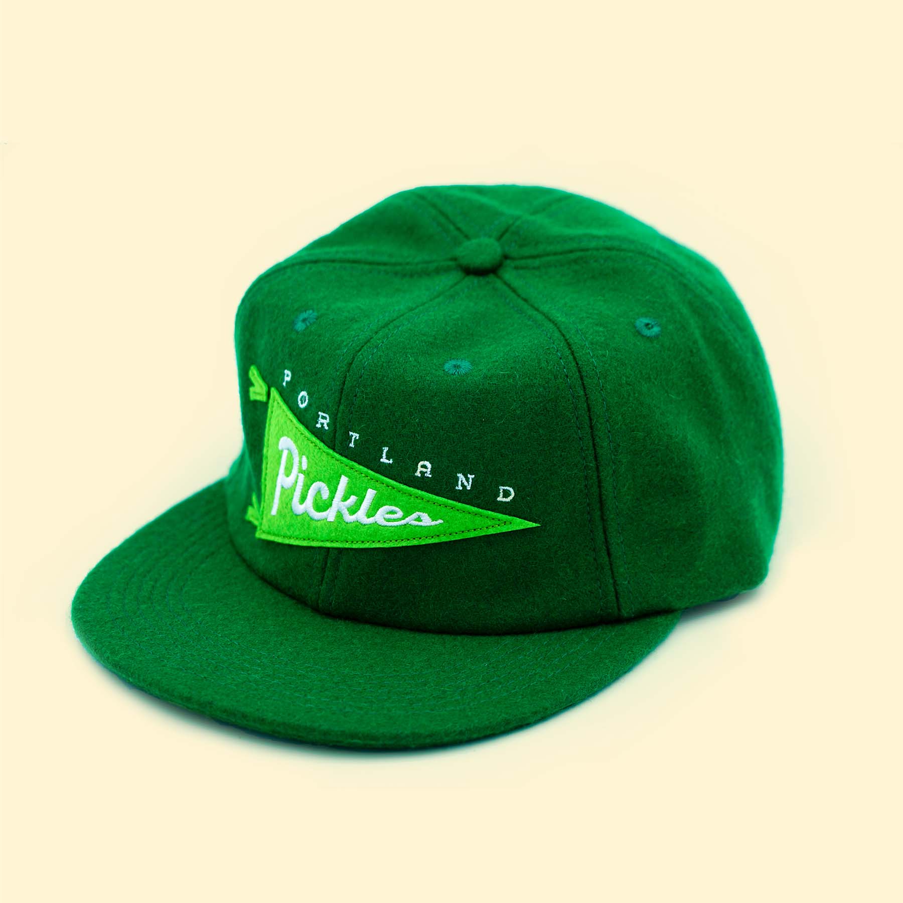 Portland Pickles Baseball - The hat that made us famous! Simple badge  design, perfect fit for most, and timeless classic- ON SALE now for merch  weekend. (ONLY 10 available at reduced price!)