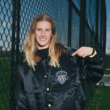 Washington Spirit satin jacket worn by a player