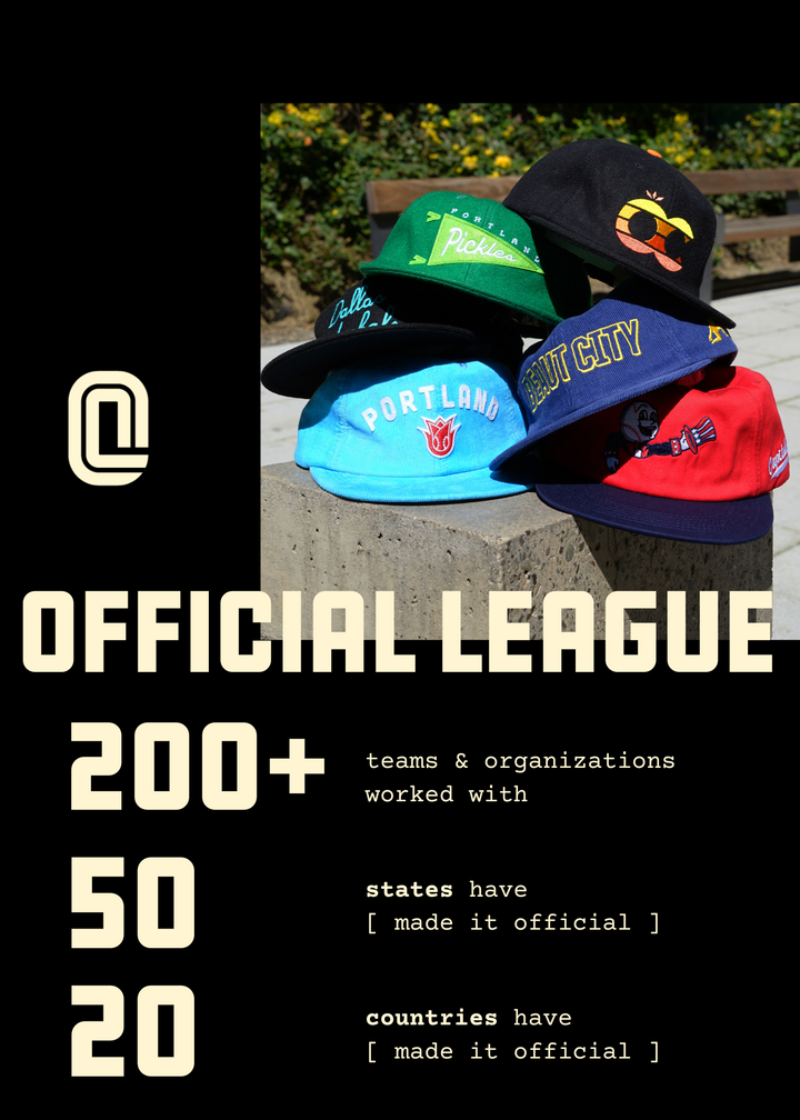 official league has partnered with over 200 teams