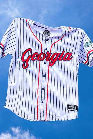 [ Brantley Gilbert x Gwinnett Stripers ] Home Pinstripe Jersey