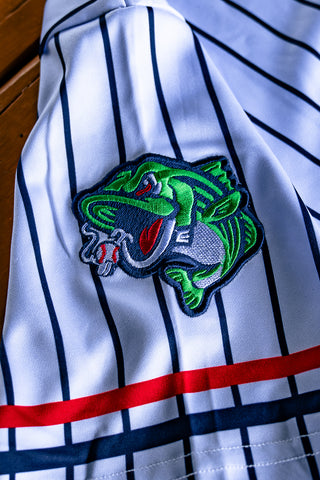 [ Brantley Gilbert x Gwinnett Stripers ] Home Pinstripe Jersey