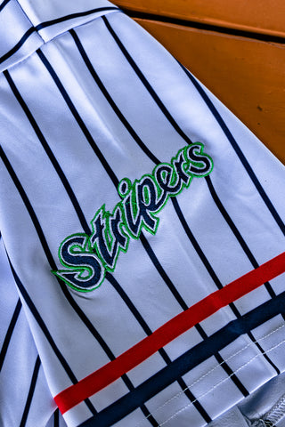 [ Brantley Gilbert x Gwinnett Stripers ] Home Pinstripe Jersey