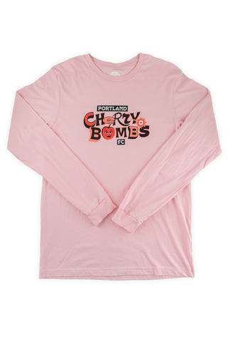 [ Portland Cherry Bombs ] Bubblegum Bruiser Long Sleeve Tee