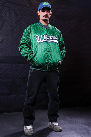 [ Carolina Hurricanes ] Whalers Heritage Reversible Satin - Official League