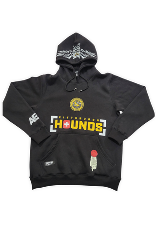 [ Claudio Castagnoli x Pittsburgh Riverhounds ] Hounds Seal Hoodie