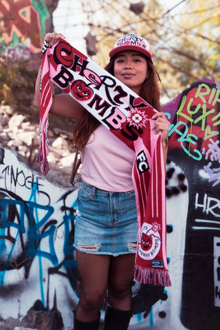 [ Portland Cherry Bombs ] Inaugural Scarf