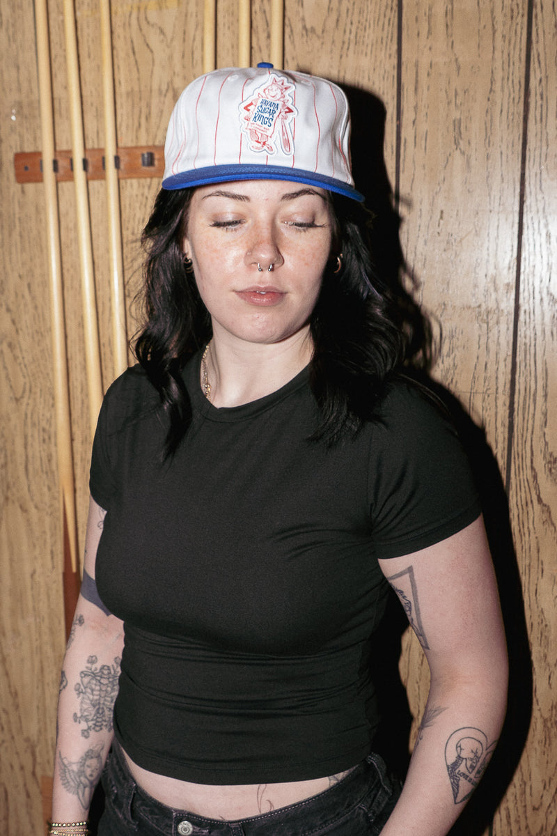 [ Havana Sugar Kings ] Pinstripe Natural - Official League