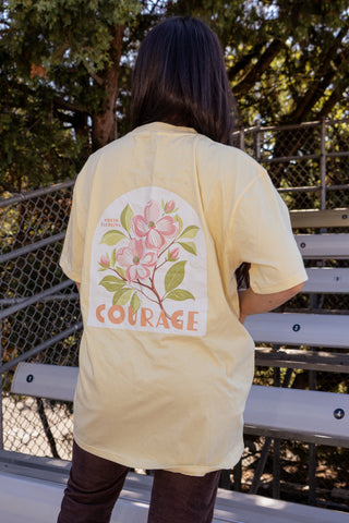 [ NC Courage ] Dogwood Flower Premium Tee