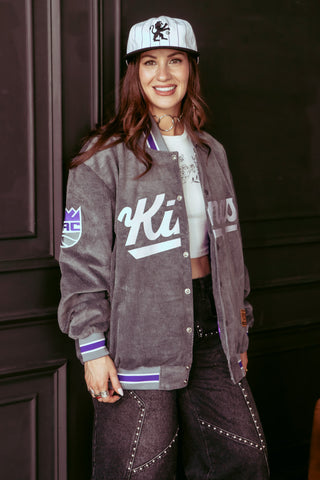 [ Sacramento Kings ] Courtside Vintage Corduroy Jacket