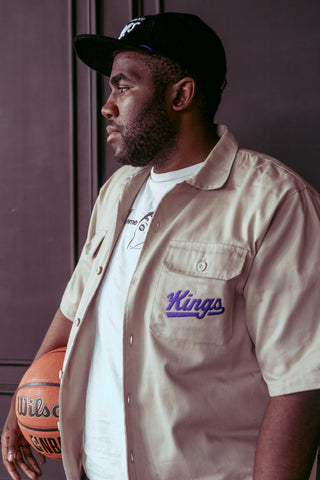 [ Sacramento Kings ] Script Signature Cord