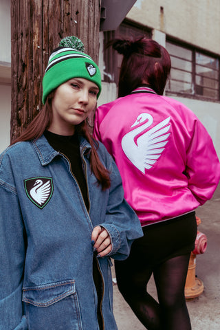 [ Boston Legacy FC ] Crest Pom Beanie