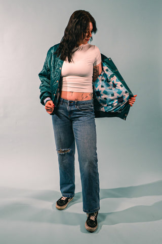 [ Minnesota Aurora FC ] Quilted Revival Satin - Official League
