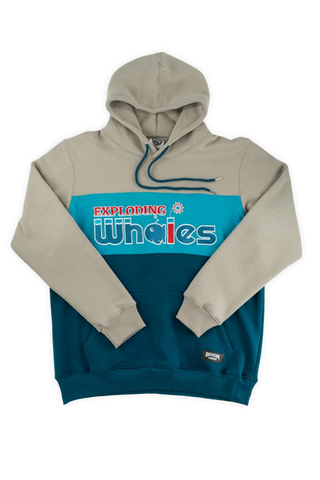 [ Exploding Whales ] Block Hoodie