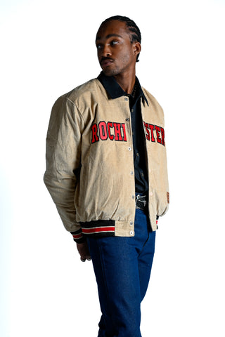 [ Rochester Red Wings ] Skyline Cord Jacket