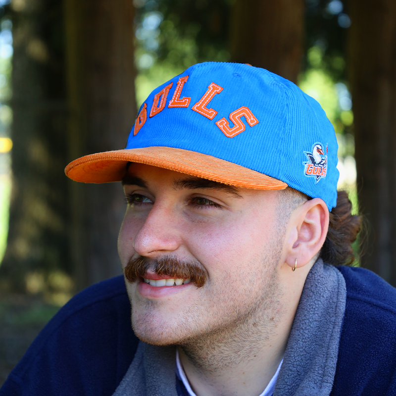 San Diego Gulls collaboration worn by a model