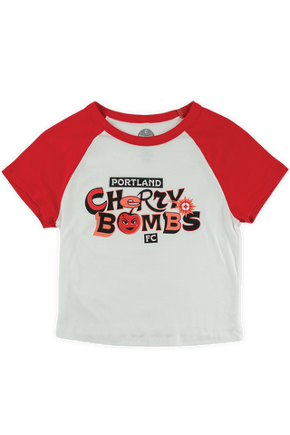 [ Portland Cherry Bombs ] Heartbreaker Baby Tee
