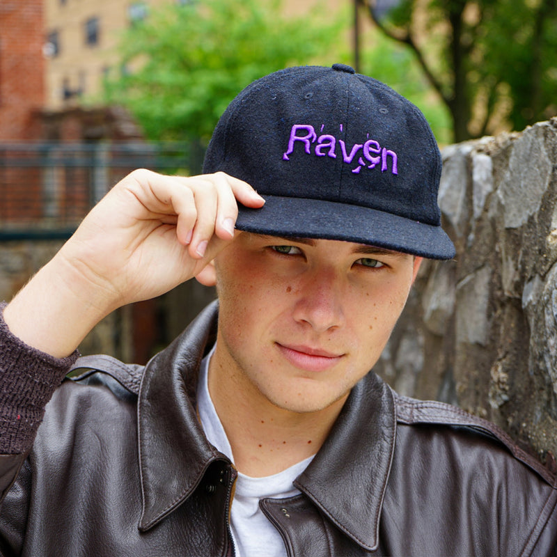 Raven What About Raven hat worn by a model