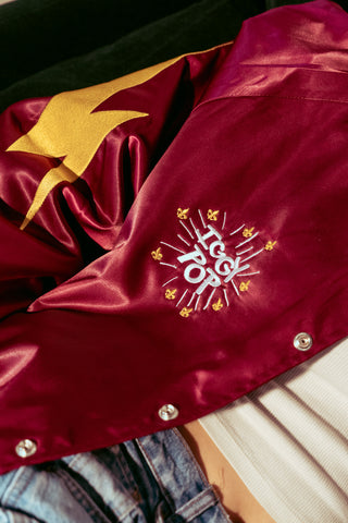 [ Iggy Pop x Detroit City FC ] Lightning Satin