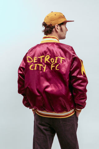 [ Iggy Pop x Detroit City FC ] Lightning Satin