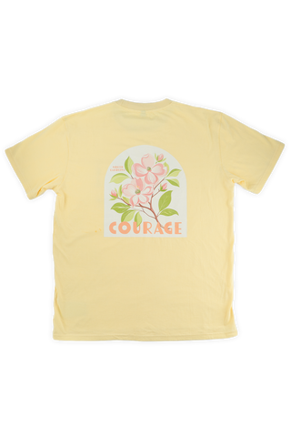 [ NC Courage ] Dogwood Flower Premium Tee
