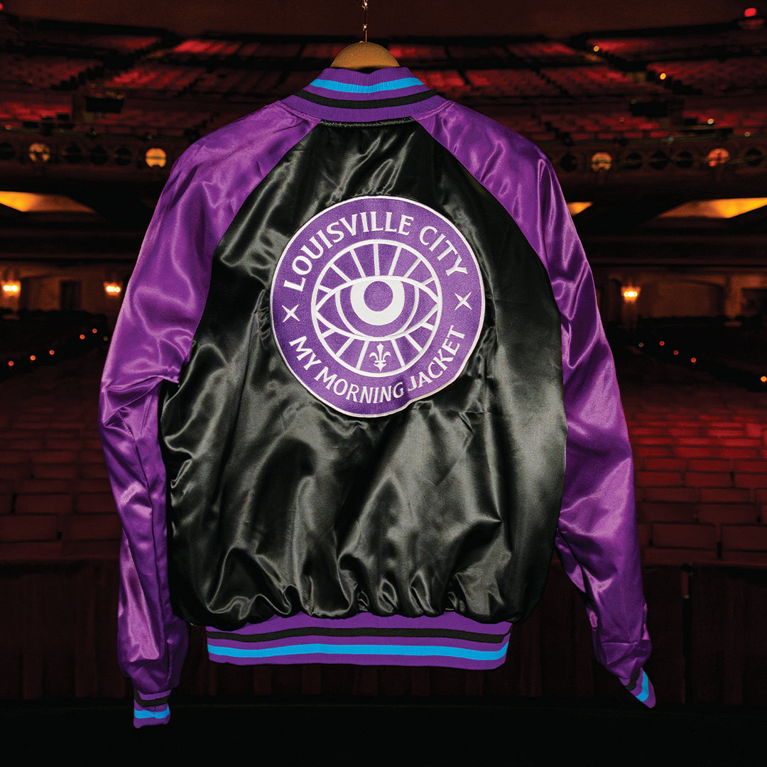 [ my morning jacket x louisville city fc ] satin jacket