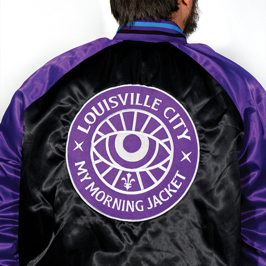 [ my morning jacket x louisville city fc ] satin jacket