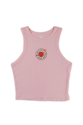 [ Portland Cherry Bombs ] "Strike Me" Pink Tank