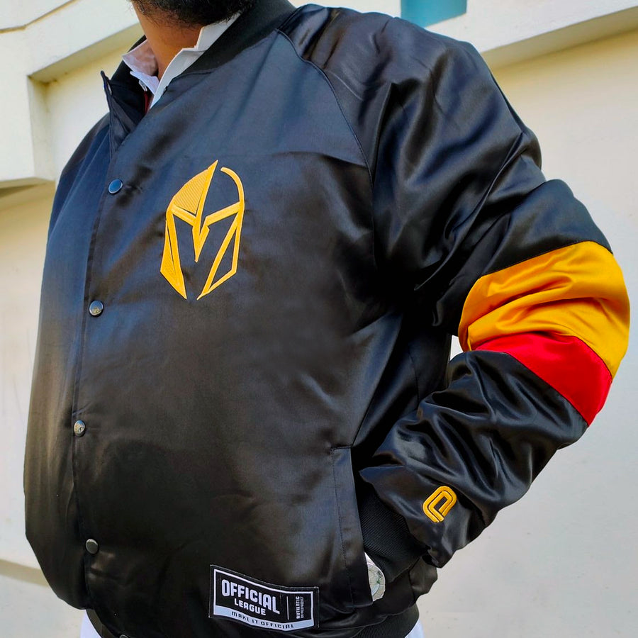 [ vegas golden knights ] satin jacket