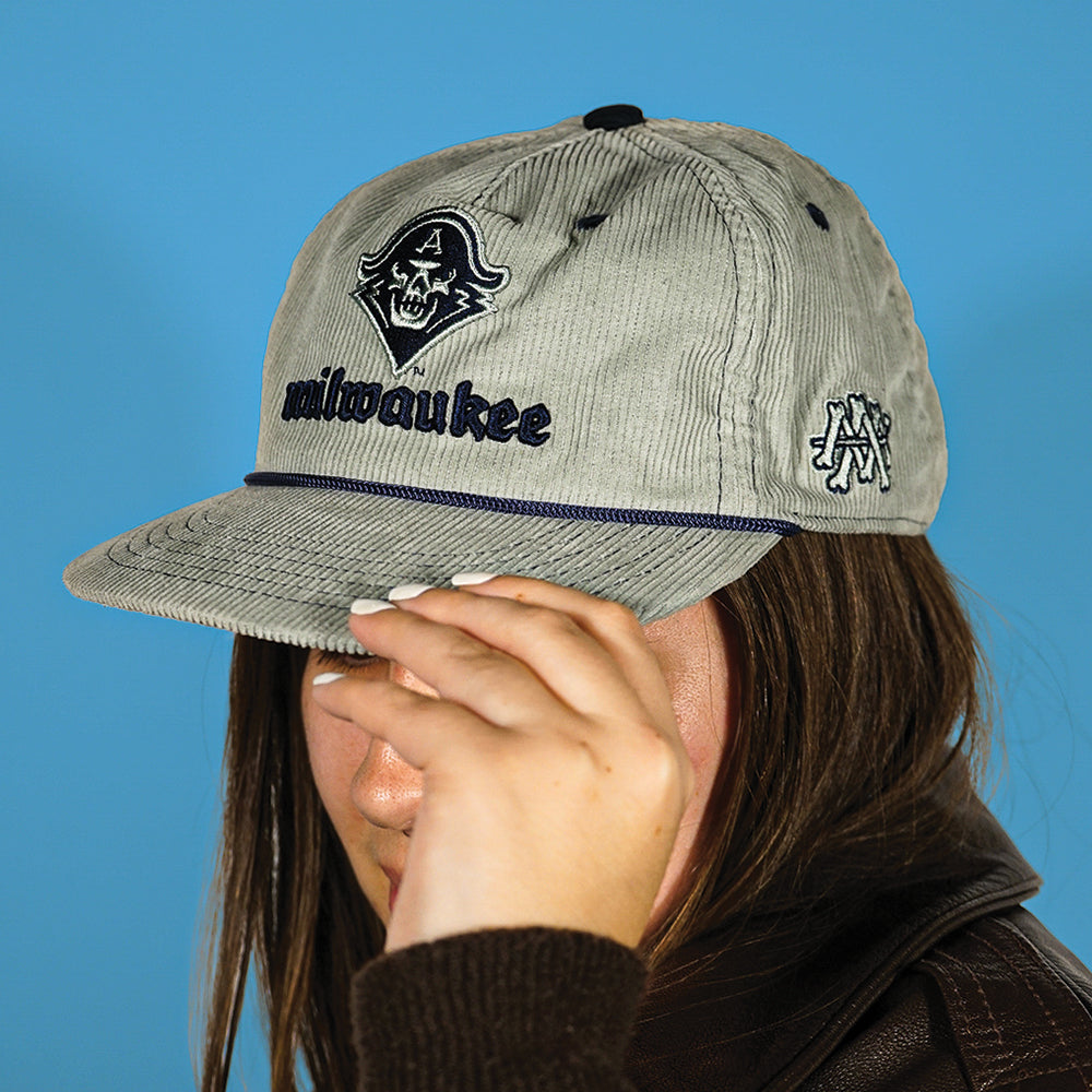 Official League AHL collaboration worn by a model