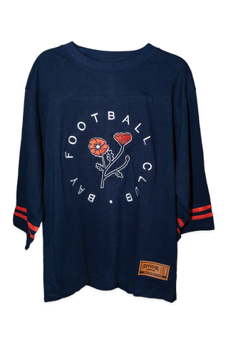 [ Bay FC ] Oversized Football Tee