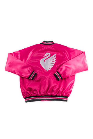 Boston Legacy FC Pink Swan Satin back