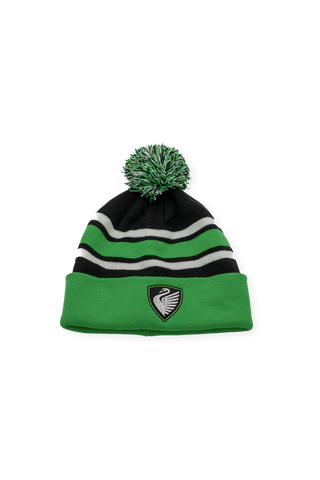 Boston Legacy FC Crest Pom Beanie front