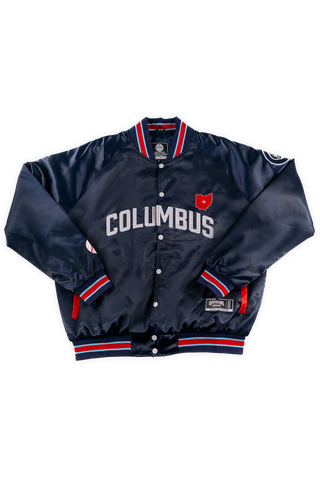 Caamp x Columbus Clippers Heart of Ohio Revival Satin front