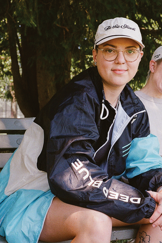 [ Deep Blue ] Chute Jacket