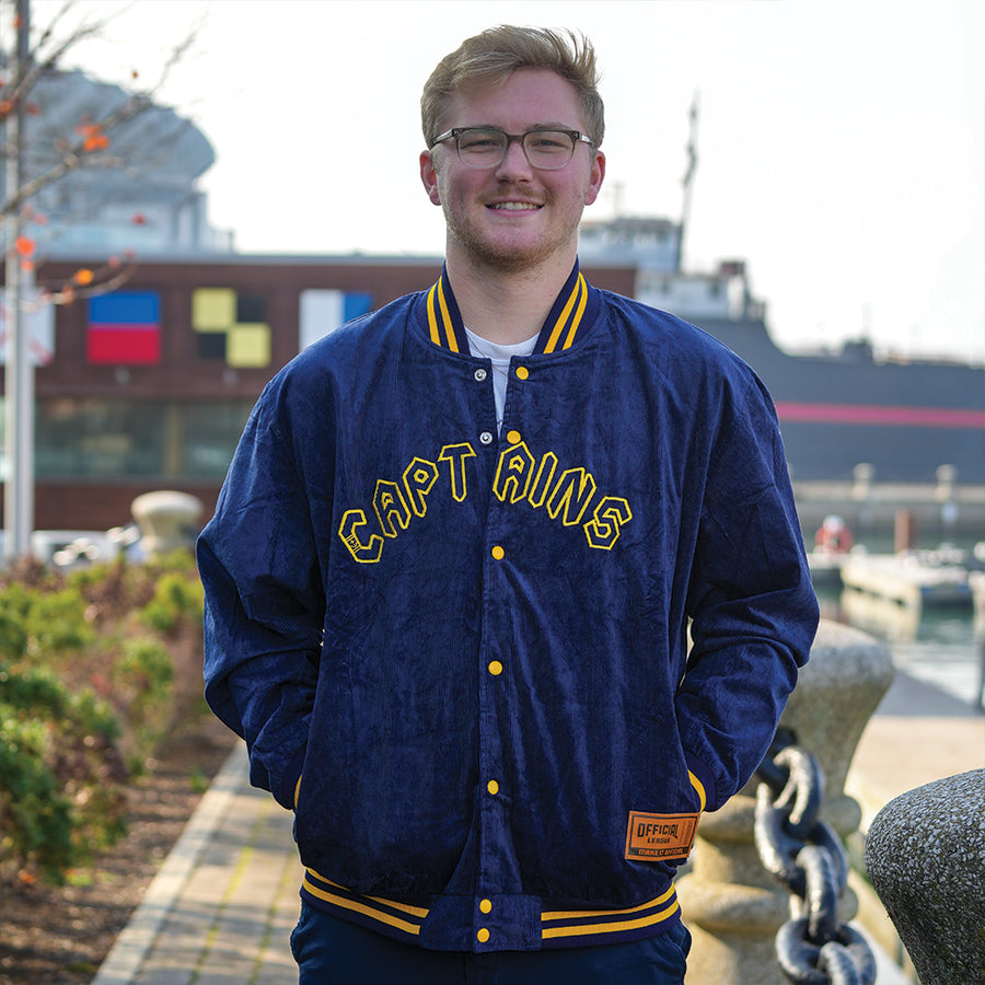 [ lake county captains ] the cord jacket