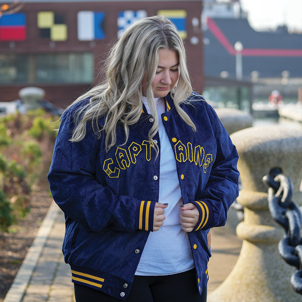 [ lake county captains ] the cord jacket