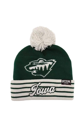 [ Iowa Wild ] 2026 Outdoor Classic Beanie - Official League