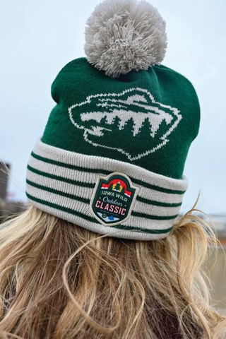 [ Iowa Wild ] 2026 Outdoor Classic Beanie - Official League