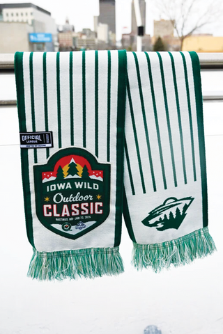 [ Iowa Wild ] 2026 Outdoor Classic Scarf - Official League