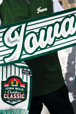 [ Iowa Wild ] 2026 Outdoor Classic Scarf - Official League