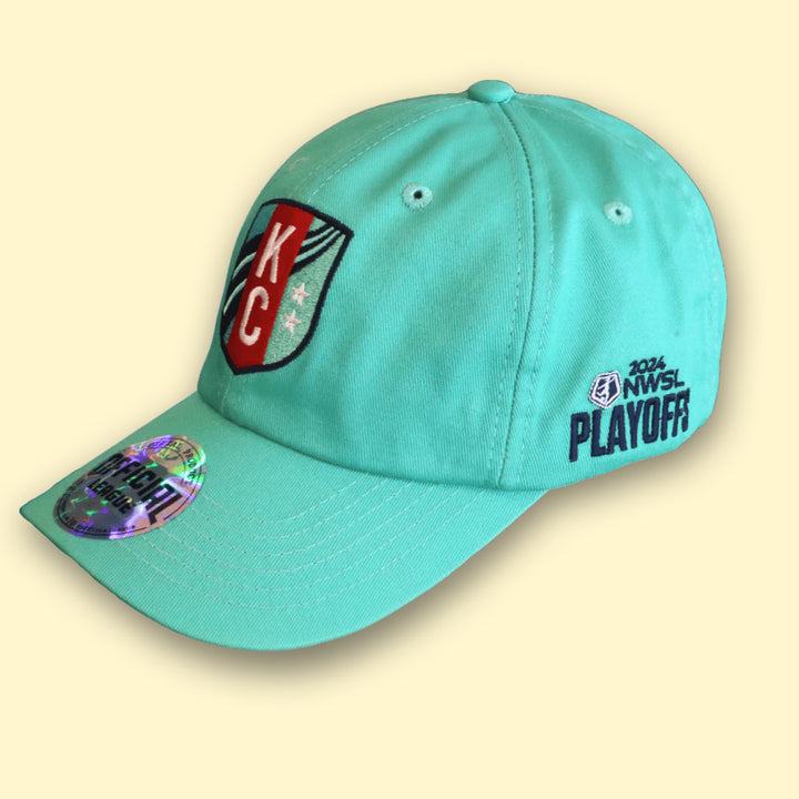 [ kansas city current ] teal 2024 nwsl playoff hat