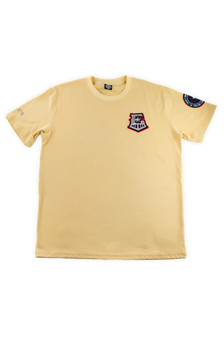 Koe Wetzel x Round Rock Express cream tee front