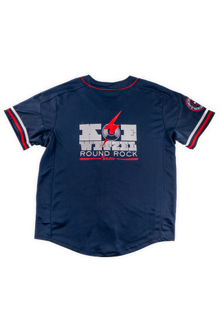 Koe Wetzel x Round Rock Express baseball jersey back