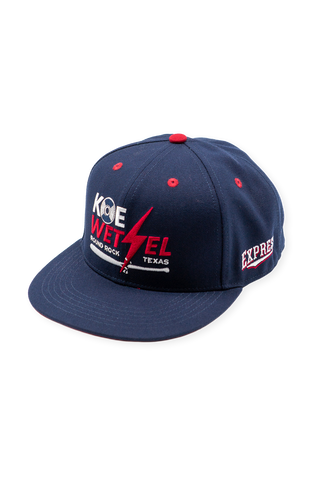 Koe Wetzel x Round Rock Express Natural hat front