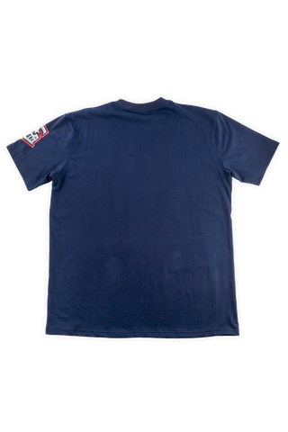 Koe Wetzel x Round Rock Express navy tee back