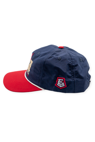 Koe Wetzel x Round Rock Express Sailor hat left side