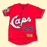 [ lake county captains ] 2025 red alternate jersey