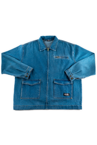 Lehigh Valley Phantoms Throwback Denim Jacket front