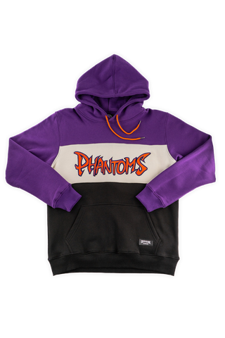 Lehigh Valley Phantoms Throwback Tricolor Hoodie front